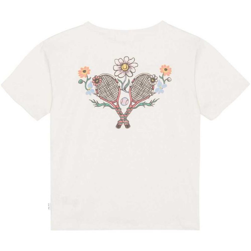 Molo Riley T Shirts Tops Mädchen Floral Tennis | CH0000550