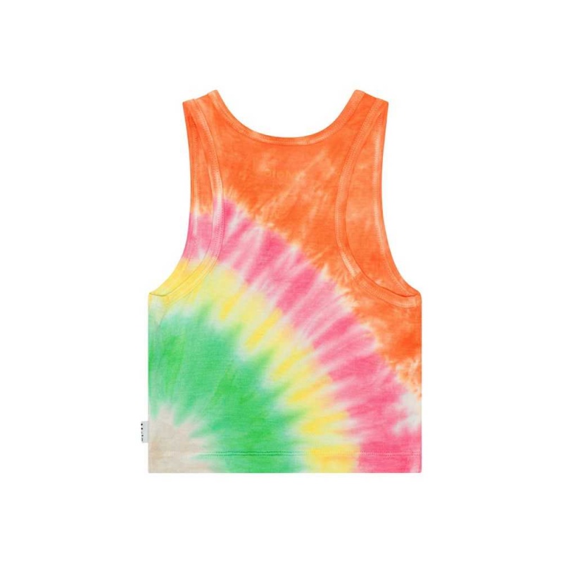 Molo Rippi T Shirts Tops Mädchen Tie Dye Joy | CH0000503