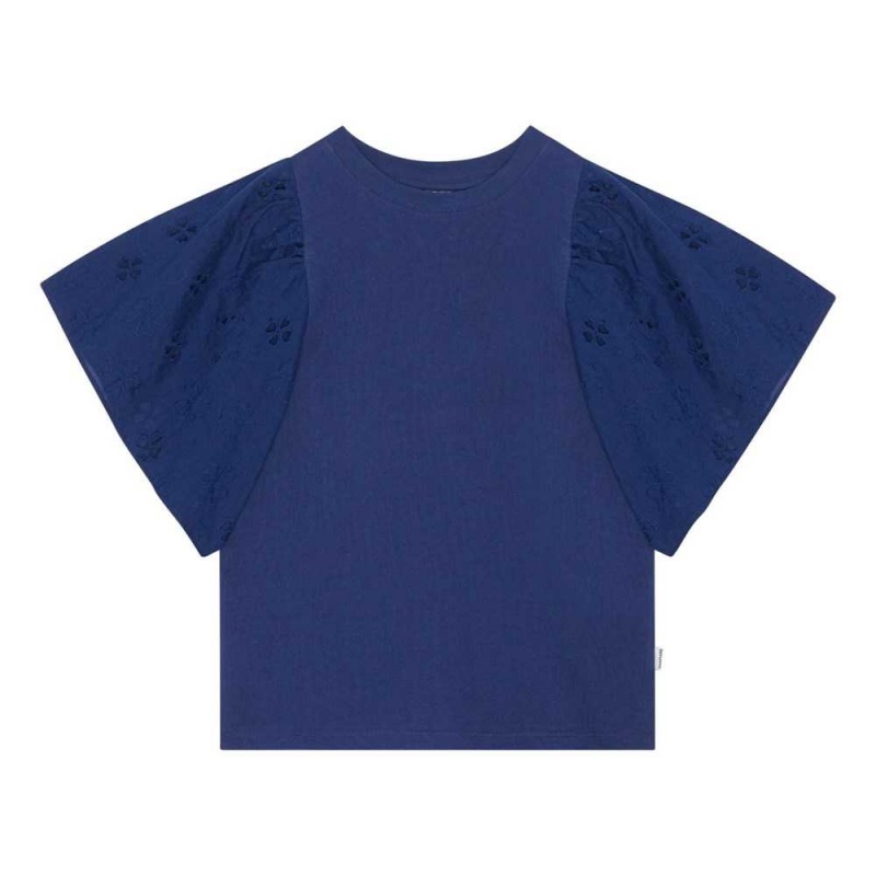 Molo Ritza T Shirts Tops Mädchen Ink Blue | CH0000578