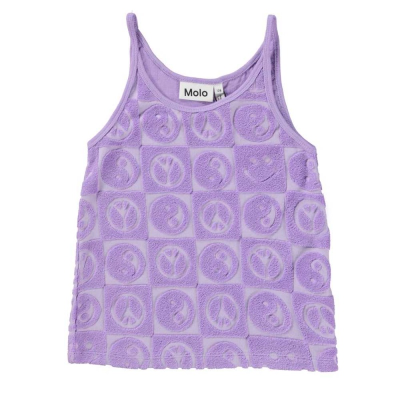 Molo Rizi T Shirts Tops Mädchen Viola | CH0000198