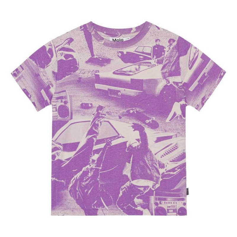 Molo Rodney T Shirts Tops Jungen Street Dance | CH0000843