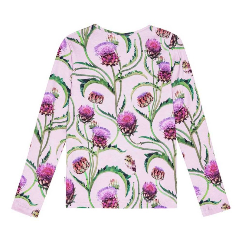 Molo Rose T Shirts Tops Mädchen Artichoke Glow | CH0000540