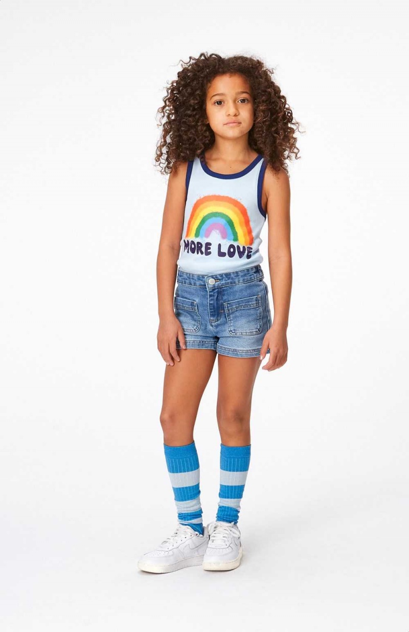 Molo Rosie T Shirts Tops Mädchen Love Rainbow | CH0000549