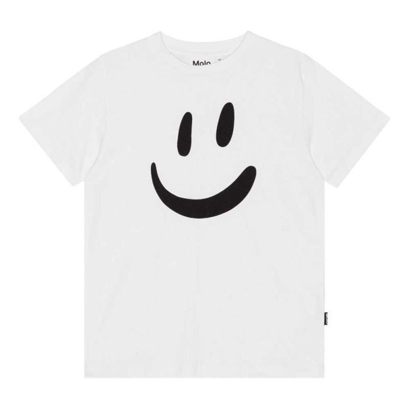 Molo Roxo T Shirts Tops Jungen White | CH0000857