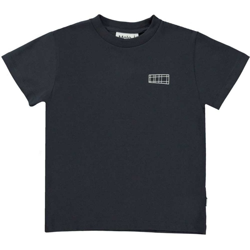 Molo Roxo T Shirts Tops Mädchen Dark Navy | CH0000586