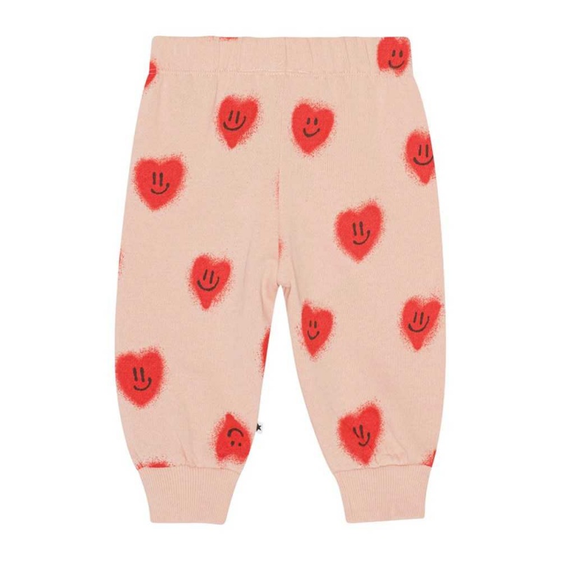 Molo Simeon Pants Jeans Mädchen Red Hearts | CH0001385