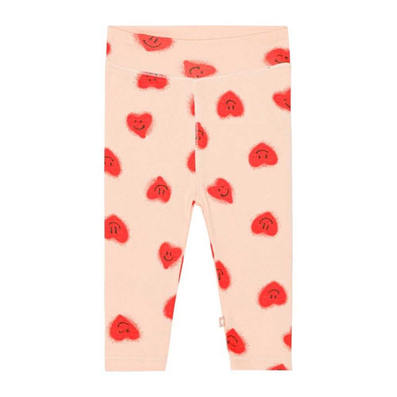 Molo Sting Pants Jeans Mädchen Red Hearts_ Jersey | CH0001387